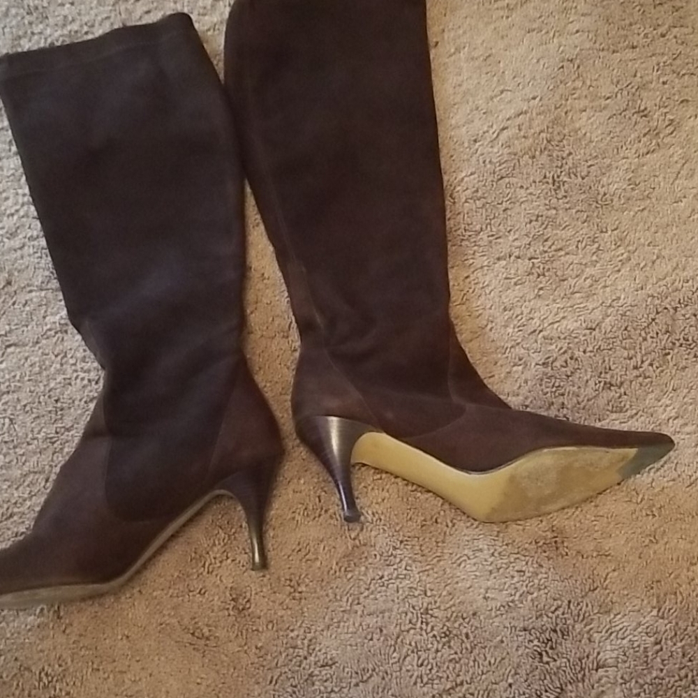 Brown SUEDE boots